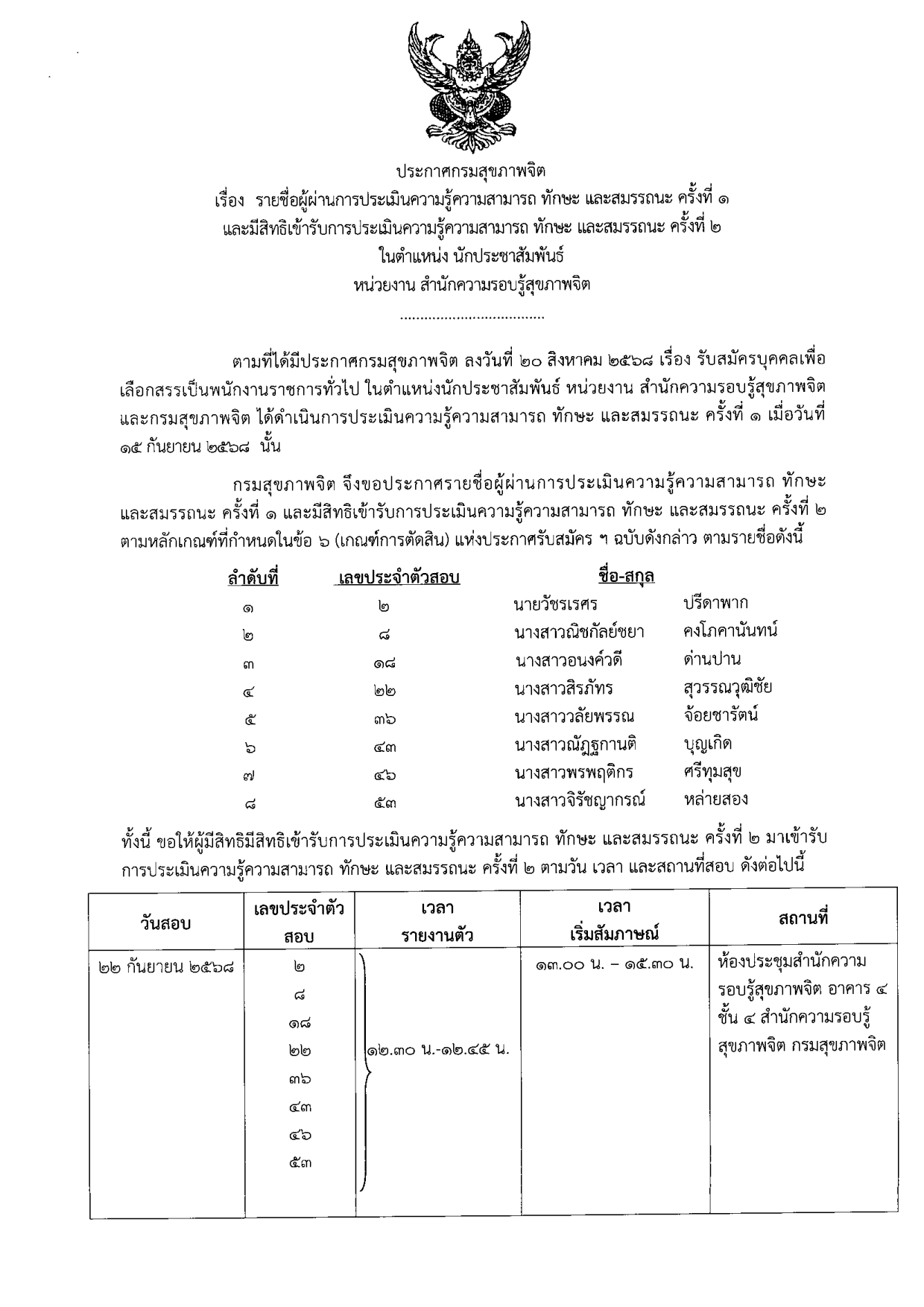 ประกาศนักประชาสัมพันธ์ 1